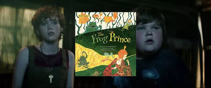 We Can See A Copy Of The Frog Prince In Beverly's Room Probably Foreshadowing