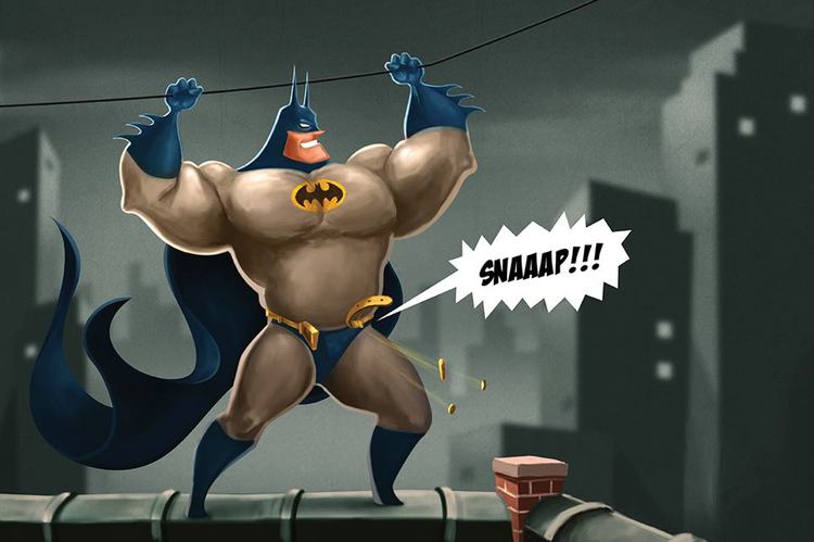 How did batman get so buff