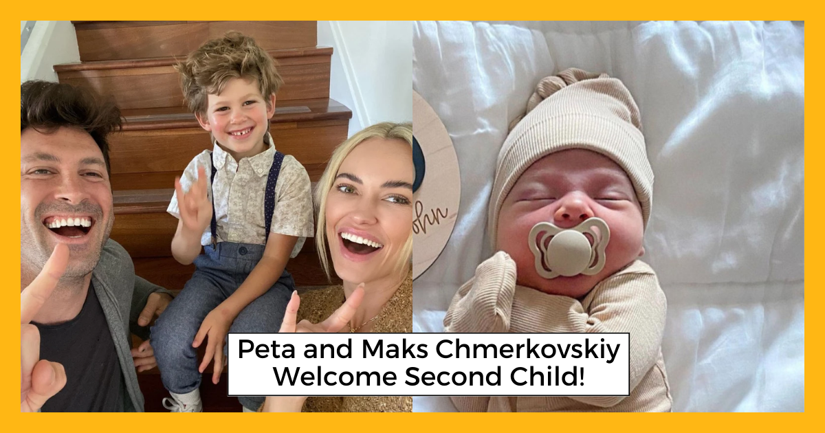 Peta and Maks Chmerkovskiy Introduce Their Newest Bundle of Joy! NERDISM