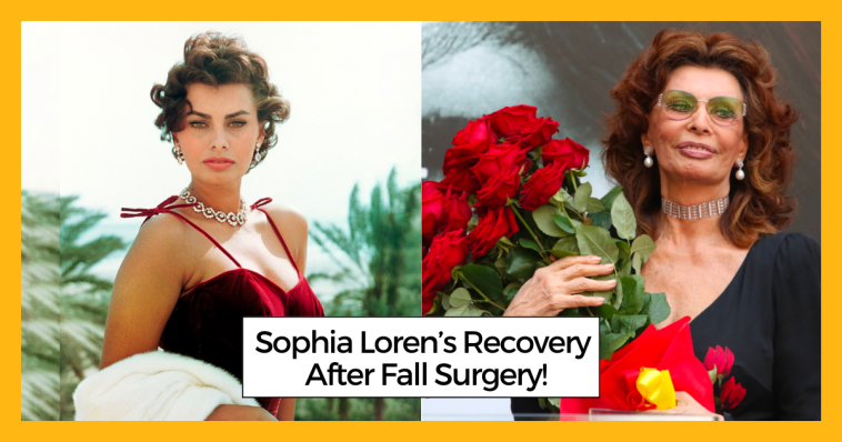 Sophia Loren’s Recovery After Fall Surgery